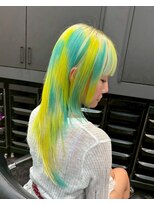 ヌル 神宮前店(Null)&nbsp;オーダーメイド/ケアブリーチカラー/セクションカラー/姫ウルフ