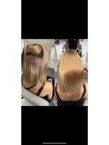 ミストプラス(MIST+) 縮毛矯正髪質改善ハイライトレイヤーカット尼崎美容室エクステ