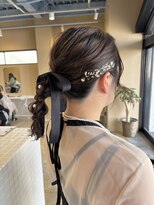 ナギ 栃木(nagi)&nbsp;ミディアム玉ねぎポニースタイル◎