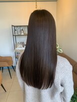 ウィーブリスタ(Weve Rista)&nbsp;着物ヘア/ダークアッシュ/ミディアムレイヤーカット/富里