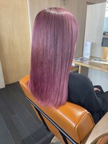 アリアツイン バイ エクラート 池袋西口店(ARiA TWiN by ECLART)&nbsp;髪質改善　ペールピンクカラー