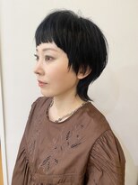 モリオ フロム ロンドン 成増店&nbsp;【morio成増/一戸】大人かわいいウルフショート前髪短め