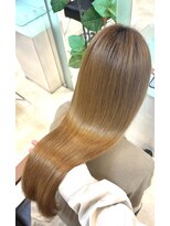 フォルテ 榛原パームス店&nbsp; 大人ガーリーダークアッシュ似合わせカットミディアムレイヤー