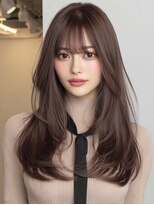 モモ(momo)&nbsp;ロンググレージュ韓国ヘアオリーブベージュ_m0002