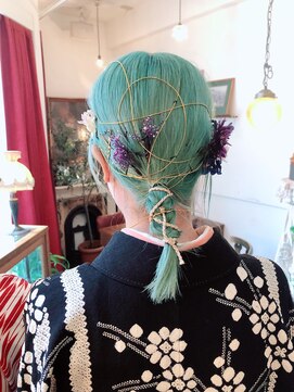 アロウズ(Arrows) ハイトーンカラーのセットスタイル