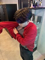 ブリーチ 静岡店(BLEACHi)&nbsp;ニュアンスパーマ×テーパーフェード