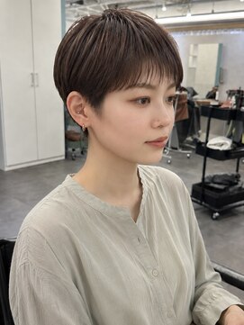 オウル(Owll) 【Owll】石田学史大阪ピクシーカット20代30代40代オリーブカラー