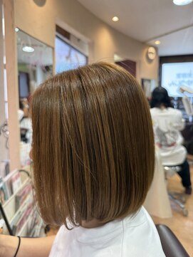 ヘアープレイス 美 遊 人(HAIR PLACE) まとまりボブ