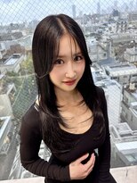 アナ ラーナ(Anna Lanna)&nbsp;ロングレイヤーカット、ダークグレー