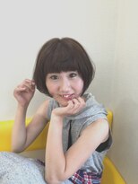 ヘアデザイン ラポール 茨木店(hair design Rapport)&nbsp;ノームコアエレガントショートボブ、クリスタルアッシュ