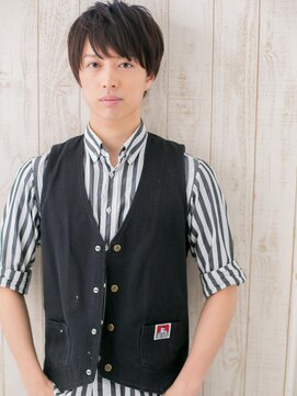 モッズヘア メン 上尾東口店(mod's hair men) ≪mod's men≫黒髪が◎優等生風★知的ミディアムq