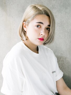 リリアン 青山(relian) かきあげバングで大人な美人ロブ☆