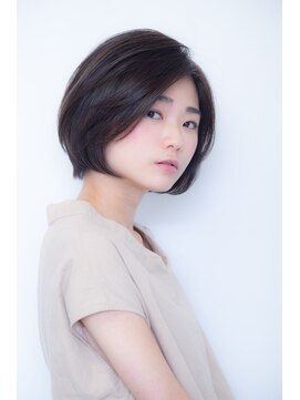 アロン(alon) テラコッタ/デジタルパーマ/ピンキーショート/前髪カール/alon