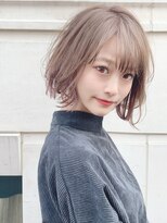 ヘアサロン ガリカ 表参道(hair salon Gallica) 【東 純平】大人かわいい カジュアル くびれ外はねボブ