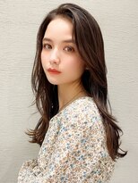 アフロート エル 錦糸町(AFLOAT L) 韓国/アッシュブラック/大人かわいい/モテ髪/前髪