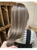 ハイライトカラー☆ナチュラルベージュ