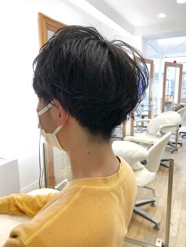 ヘッズ 本八幡店(HEADS) MEN'S HAIR センターパート サイドパート 韓国マッシュ