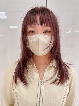 ヴェイン 渋谷(vain) 顔周りレイヤー　韓国ヘア