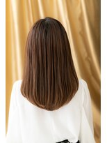 カバーヘア ブリス 戸田公園西口店(COVER HAIR bliss) 透け感パールベージュエアストレートTb2戸田公園20代30代40代