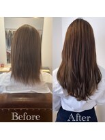 イニット 奈良新大宮(init.)&nbsp;20代 30代 40代 エクステ グレーベージュ ミルクティーカラー