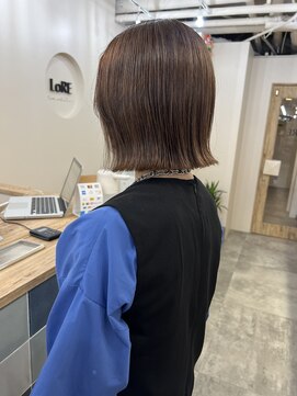 ロア 四条河原町店(LoRE) LoRE☆外ハネボブ/ベージュカラー