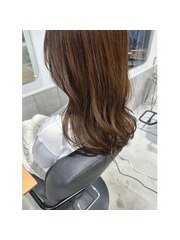 髪質改善/ショコラアッシュ/韓国風/ドレスへア/大倉山