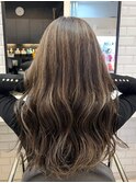 グレージュカラー/シルキーベージュ/韓国風ウェーブ[吉祥寺]