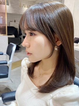 ロンドシェリ 仙台(Lond Cheri) フェイスレイヤー　お顔周り　レイヤーカット　髪質改善