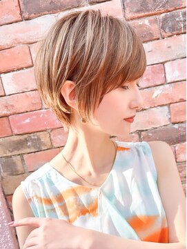 ロンドホットリップ 立川(Lond hot lip) 【北原翔】ショート/顔まわり/丸み/マッシュ/縮毛矯正/前髪/立川