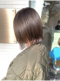 切りっぱなしボブ