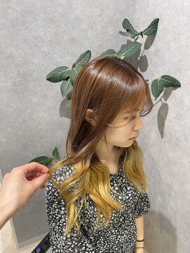 フラミューム 沼津(flammeum) グラデーションカラー　イエロー