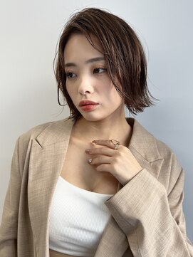 ヴェイン 渋谷(vain) ★ボブウルフ小顔カットエアリーカールうる艶髪美髪