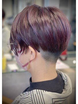 キャラ シャローネ 池袋(Chara Chalone) ショートマッシュ/ピンクパープル/濃いめピンクカラー