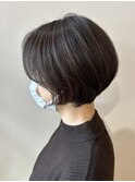 20代30代丸みショート×ナチュラルショート×大人ショートボブ