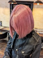 ボアップ 松山店(boappu)&nbsp;#ピンクベージュ#ピンクカラー#コーラルピンク#ハイトーン