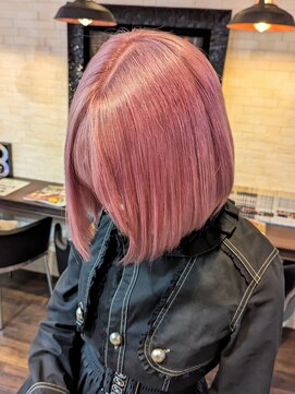 ボアップ 松山店(boappu) #ピンクベージュ#ピンクカラー#コーラルピンク#ハイトーン