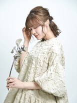 ロアー ヘアー ブリオ(RAWR hair Brio)&nbsp;【RAWR】パーティーヘア_ニュアンスアップヘア