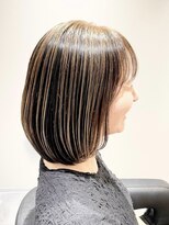 ストフ(stof)&nbsp;アンブレラカラー/シースルーバング/ショートボブ/ハイライト