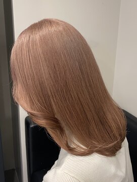 ベレーザ 渋谷(BELEZA) 11766艶髪マロンベージュ韓国風巻きミルクティーベージュロブ