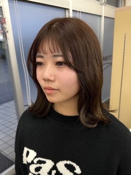 美容室 びゃんびゃん 社店 レイヤー/レイヤーカット/外ハネボブ/イメチェン/美髪