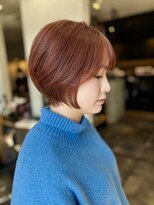 ウェリラバイハク(WeLila by haku)&nbsp;ショートボブ/ボブ/ピンクベージュ/チェリーピンク