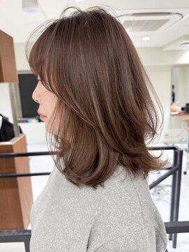 ジルブラン 京都(JIL BLAN) ハイライトバレイヤージュダブルカラーケアブリーチ20代30代