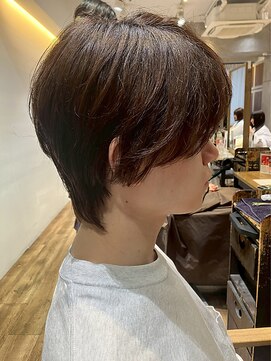 ヘアリゾート粋 新宿三丁目本店 メンズショート/ブラウンカラー/ナチュラル/カジュアル