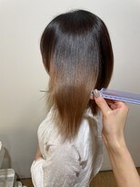 クレア 茅ヶ崎(CREA)&nbsp;酸性ストレート/縮毛矯正/髪質改善/艶髪/ドライヤーでまとまる