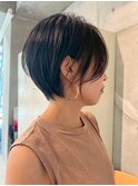 マッシュショート/レイヤーボブ/大人ショート/ウェーブヘア