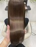 ☆人気No.1☆美髪髪質改善ストレート・メテオカラーで自分史上1の艶髪に