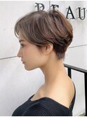ショートカット ショートヘア 広尾 恵比寿 白髪染め