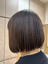プラーナ 境港店 クラシカルボブ+酸性縮毛矯正
