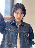 似合わせカット/似合わせカラー 箕面店/くすみベージュ