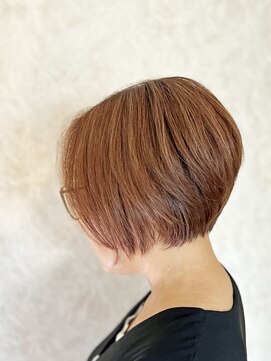 ヘア アンド メイク 風(Hair and Make) 大人女性の上品ショートレイヤー